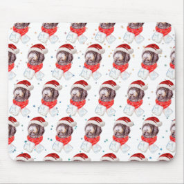 Newfypoo Hundras Christmas Stjärnor Musmatta