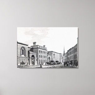 Newgate fängelse, 1799 canvastryck