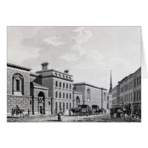 Newgate-fängelset, 1799 hälsningskort
