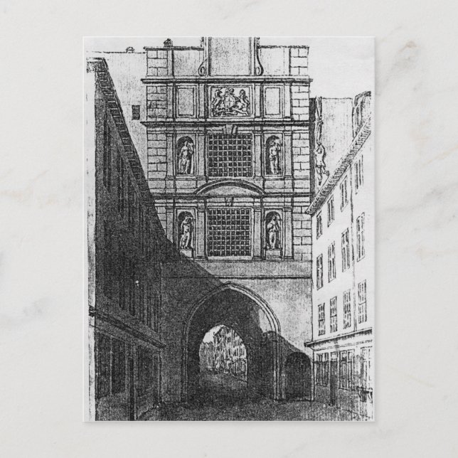 Newgate Prison Vykort (Framsida)