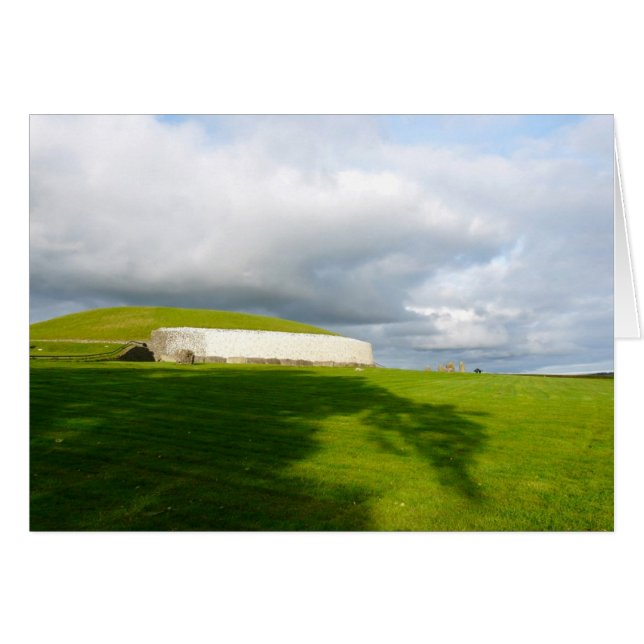 Newgrange Hälsningskort (Framsidan Horizontal)