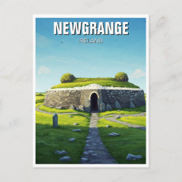 Newgrange Irland Resa Vykort