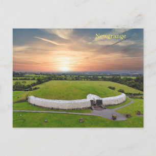 Newgrange Stone Age Passage Grav Vykort