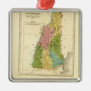 NewHampshire US Julgransprydnad Metall