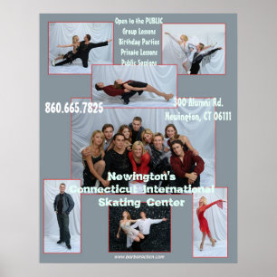 Newington annonseringaffisch poster