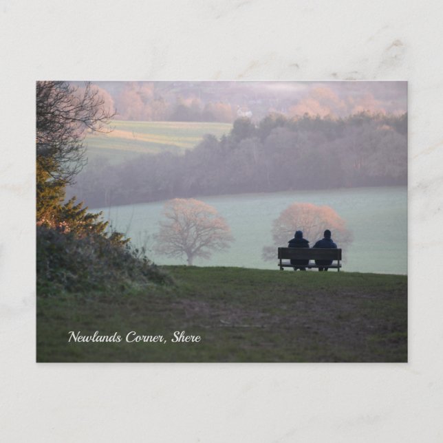 Newlands Corner, Shere Bra Friends Vykort (Framsida)