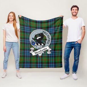 Newlands Klan Badge Tartan Play Fleecefilt