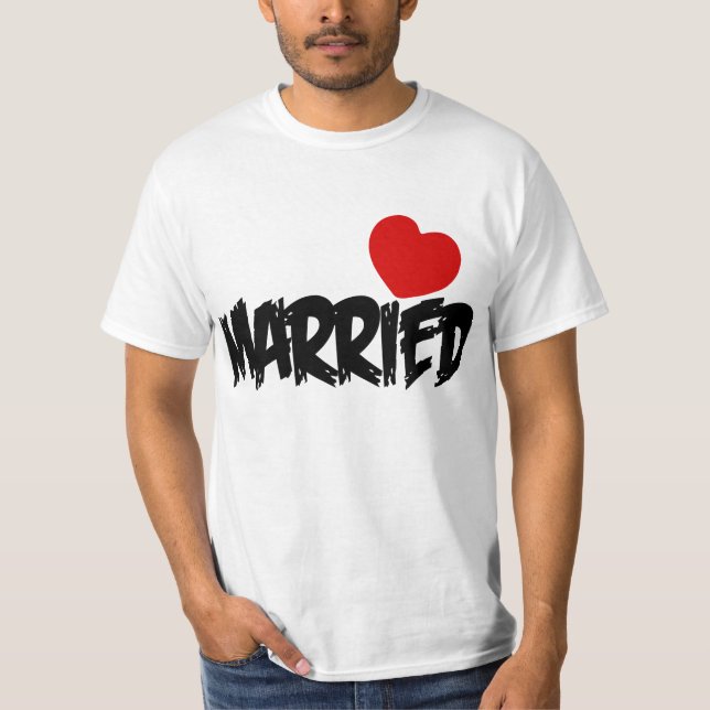 NEWLY MARRIED COUPLE T SHIRT.NY GIFTA T SHIRT (Framsida)