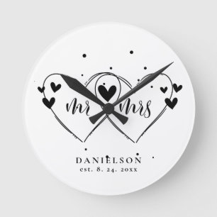 Newly Weds Bröllop Rund Klocka