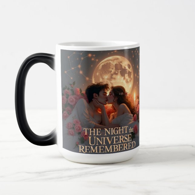 Newlyed-Giftermål Magisk Mugg (Vänster)