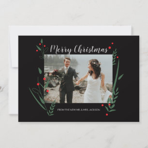 "Newlyed Noel", Personlig Julkort från M