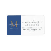 Newlyged Monogram, Returadress