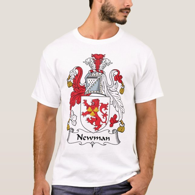 Newman familjvapensköld t-shirt (Framsida)