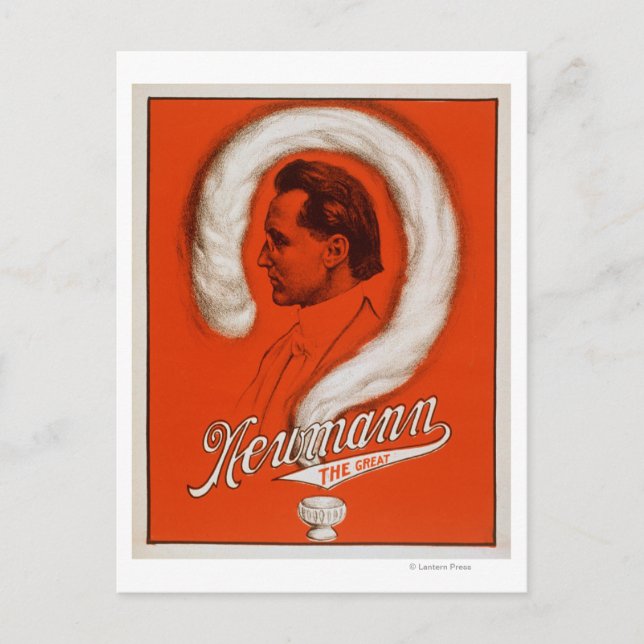 Newmann the Underbar Magician Poster #1 Vykort (Framsida)