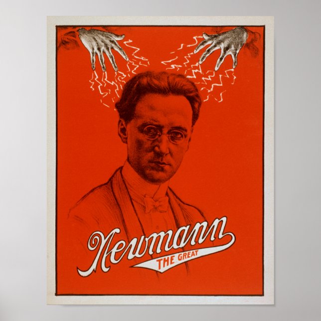 Newmann the Underbar Magician Poster #2 (Framsidan)