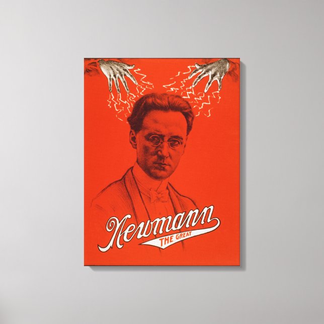 Newmann the Underbar Magician Poster #2 Canvastryck (Framsida)