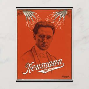 Newmann the Underbar Magician Vykort