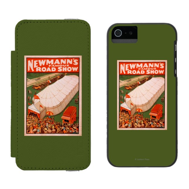 Newmanns berömd magisk affisch för Show för Incipio iPhone Wallet Skal (Sida vid Sida)