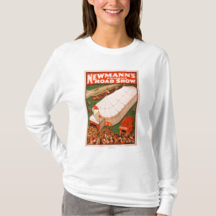 Newmanns berömd magisk affisch för Show för T-shirt