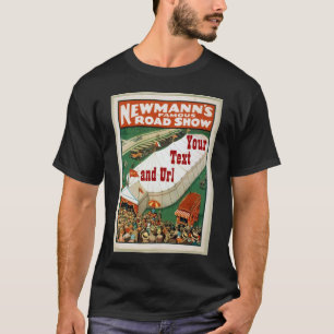 Newmanns Berömd Road Show Manar T-shirt