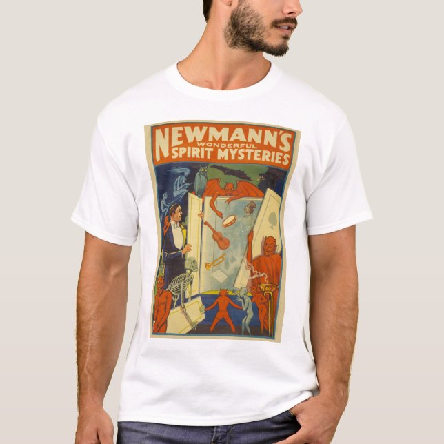 Newmanns underbara själ Mysteries T Shirt (Framsida)