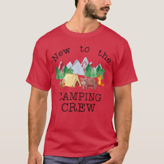 Newohe Camping Crew Baby rolig T Shirt