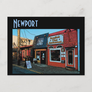 Newport Bayfront Postcard Vykort