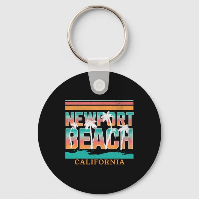 Newport Beach _3 Nyckelring (Framsida)