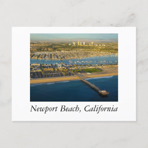 Newport Beach Aerial Vykort