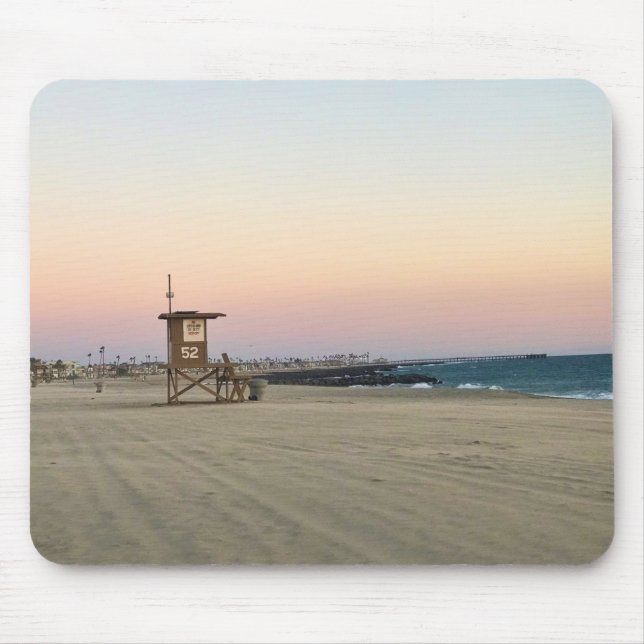 Newport Beach at Sunset, California Musmatta (Framsidan)