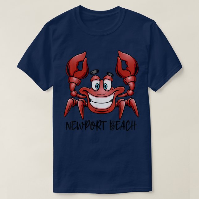 Newport Beach California Family Vacation Group Tri T Shirt (Design framsida)
