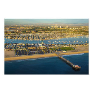 Newport Beach California Fototryck