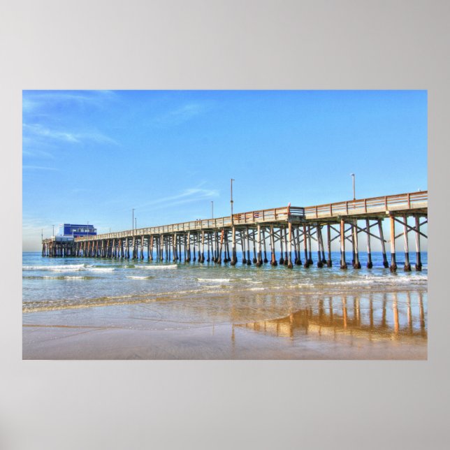 Newport Beach California Poster (Framsidan)