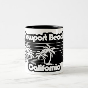 Newport Beach California Två-Tonad Mugg
