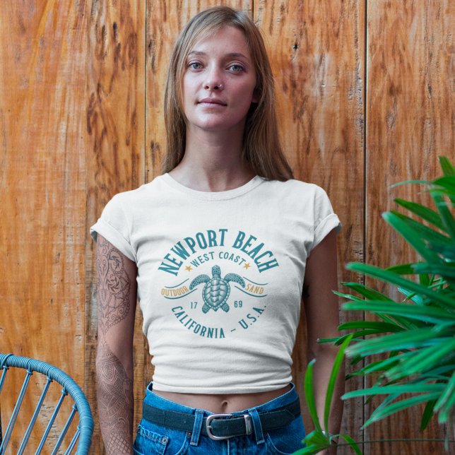 Newport Beach California West Coast T Shirt (Skapare uppladdad)