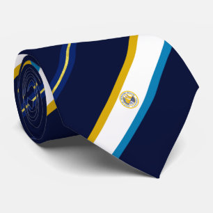 Newport Beach (Kalifornien) City flagga Neck Tie Slips