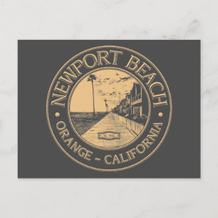 NEWPORT BEACH - ORANGE KALIFORNIEN VYKORT