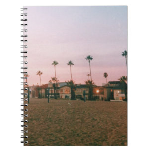 Newport Beach Pastel Sunset Anteckningsbok
