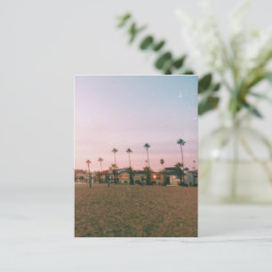 Newport Beach Pastel Sunset Helg Vykort