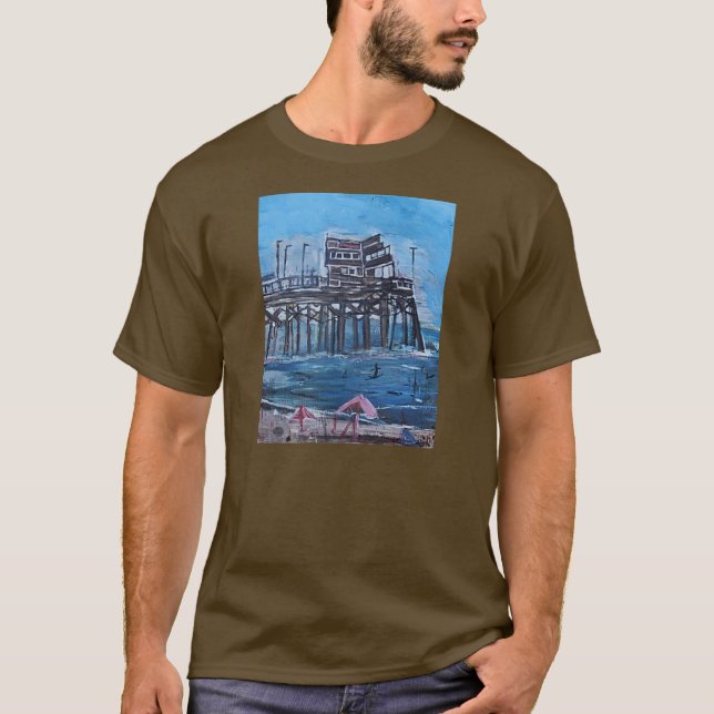 NEWPORT BEACH PIR TEE (Framsida)