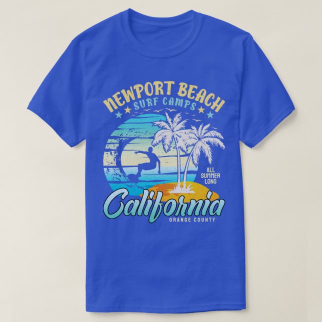 Newport Beach T Shirt (Design framsida)