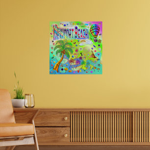 Newport Beach Timless Melody Poster
