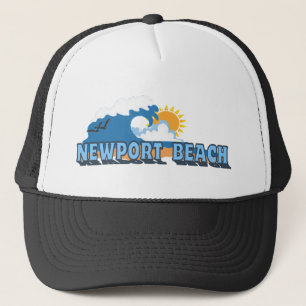 Newport Beach. Truckerkeps