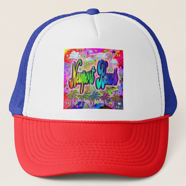 Newport Beach Vista Express Hat Keps (Framsida)