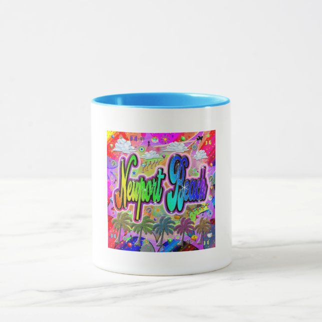 Newport Beach Vista Express Mugg (Center)