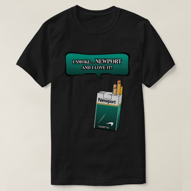 Newport-cigaretter Classic T-Shirt (Design framsida)