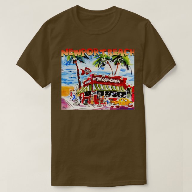 Newport Crab Cooker 1 T Shirt (Design framsida)