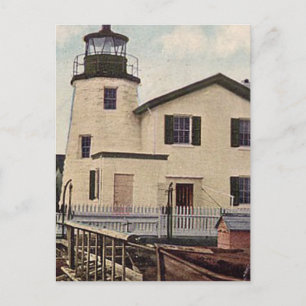 Newport Harbour Lighthouse Vykort