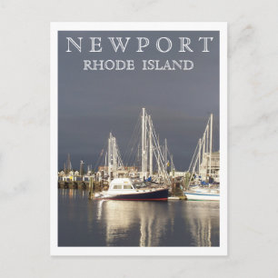 Newport Harbour Vykort