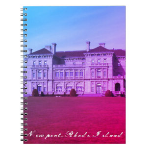 Newport Mansion - arkitektur med nyare Renaissance Anteckningsbok
